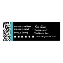 Salon Business Cards