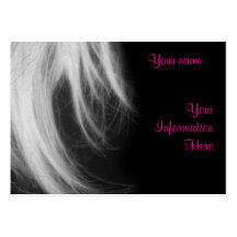 Salon business profile card template business cards
