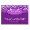 Salon Gift Card Certificate Spa Purple Damask business cards by spacards Salon Gift Card Certificate Spa Purple Damask business cards