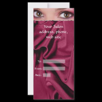 Salon Gift Certificate, Rack Card rack cards