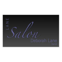 Salon Gradient Business Card Template