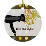 Salon HairStylist Christmas Ornaments