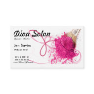 Salon/ Makeup Artist Business Card profilecard