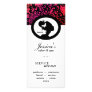 Salon Marketing Cards Butterfly Woman Colorful Personalized Rack Card