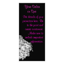 Salon or Spa business rack card, template rack cards