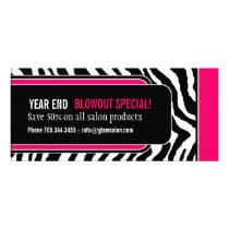 Salon Rack Card - Customizable rack cards by colourfuldesigns Salon Rack Card - Customizable rack cards