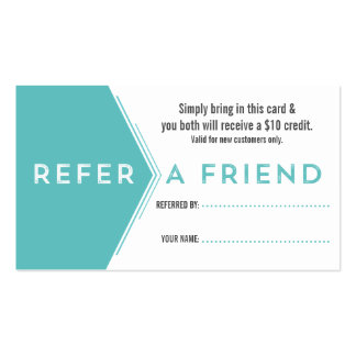 Salon Referral Business Cards &amp; Templates | Zazzle