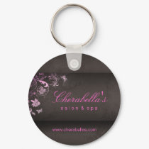 Salon Spa Butterfly Key Chain Gift pink keychains by spacards Salon Spa Butterfly Key Chain Gift pink keychains