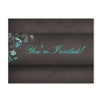 Salon Spa Butterfly Postcard Invitation by spacards Salon Spa Butterfly Postcard Invitation