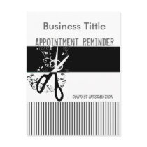 Salons & Spa Appointment Reminder postcards