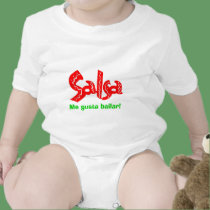 Salsa Baby Tee t-shirts