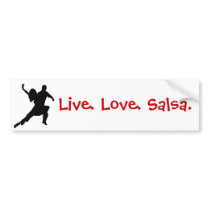 Salsa Bumper Sticker