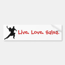Salsa Bumper Sticker
