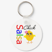 Salsa Chick keychains by chicktshirts Salsa Chick keychains