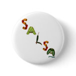 Salsa Chili Peppers buttons