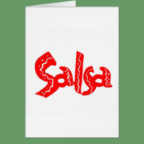 Salsa Dance Logo Products! cards