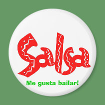 Salsa Dance Logo Products! magnets