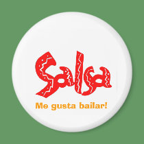 Salsa Dance Logo Products! magnets