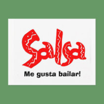 Salsa Dance Logo Products! postcards