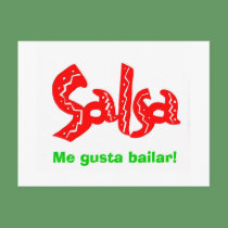 Salsa Dance Logo Products! postcards