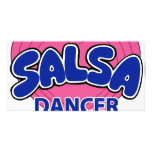 SALSA DANCER-1 CUSTOMIZED PHOTO CARD