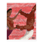 SALSA DANCERS POST CARDS