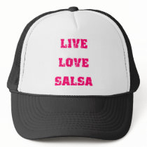 Salsa dancing trucker hat