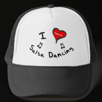 Salsa Dancing Hat   - I Heart Salsa Dancing