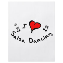 Salsa Dancing I Heart-Love Gift flyers by danceteeshirts Salsa Dancing I Heart-Love Gift flyers