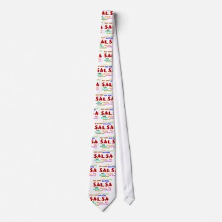 Salsa Dancing Lovers Dance Moves and Terms tie