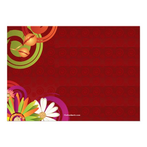 Salsa Dancing Party Invitation
