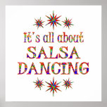 SALSA DANCING POSTER