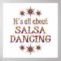SALSA DANCING POSTER