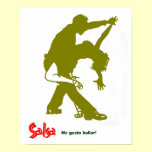 Salsa Gold Print! posters