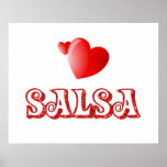 Salsa Hearts Poster