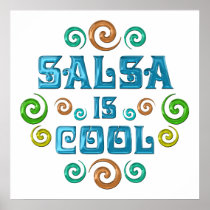 Salsa is Cool Poster