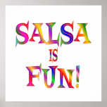 Salsa is FUN posters