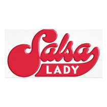 Salsa-Lady photo cards