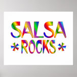 Salsa Rocks Poster