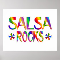 Salsa Rocks Poster