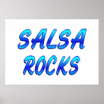 SALSA ROCKS POSTER