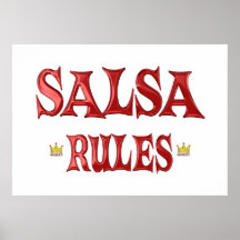 Salsa Rules Print