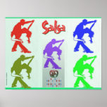 Salsa Steps Poster! posters