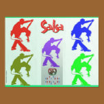 Salsa Steps Poster! posters