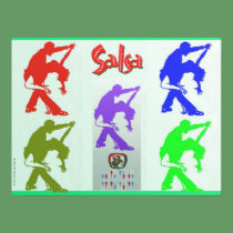 Salsa Steps Poster! posters