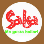 Salsa Sticker