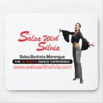 Salsa With Silvia Mouse Pad mousepads