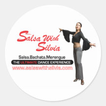 Salsa With Silvia Sticker