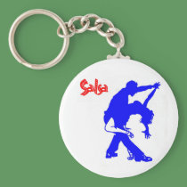 SalsaBlueKeyChain keychains