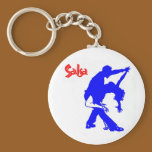 SalsaBlueKeyChain